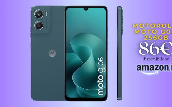Tieniti forte perché il prezzo di Motorola Moto g06 CROLLA a soli 86€