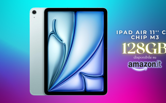 Apple iPad Air M3 in configurazione WiFi+Cellular ora in sconto: occasione