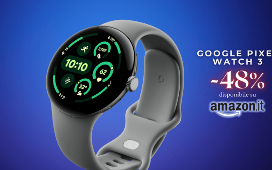 Come Google Pixel Watch 3 fonde il classico alla tecnologia (sconto 48%)