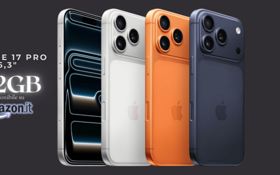 iPhone 17 Pro 512 GB è al minimo in promo Amazon: smartphone ultra tech