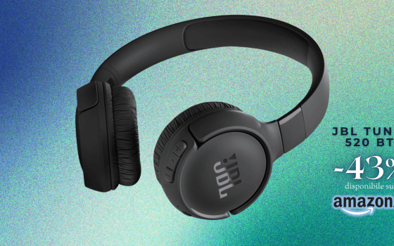 JBL Tune 520 BT, gennaio 2026 fa VOLARE via il prezzo: offerta Amazon