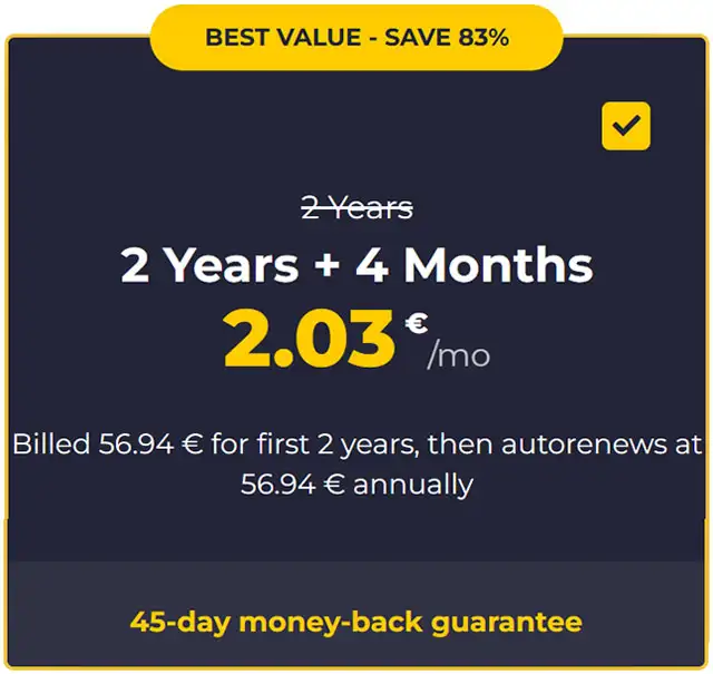 La promozione di Cyberghost