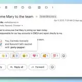Gmail, le reazioni con emoji anche per gli utenti Workspace