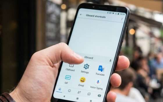 Gboard, nuovo design con Material 3 con meno scorciatoie visibili