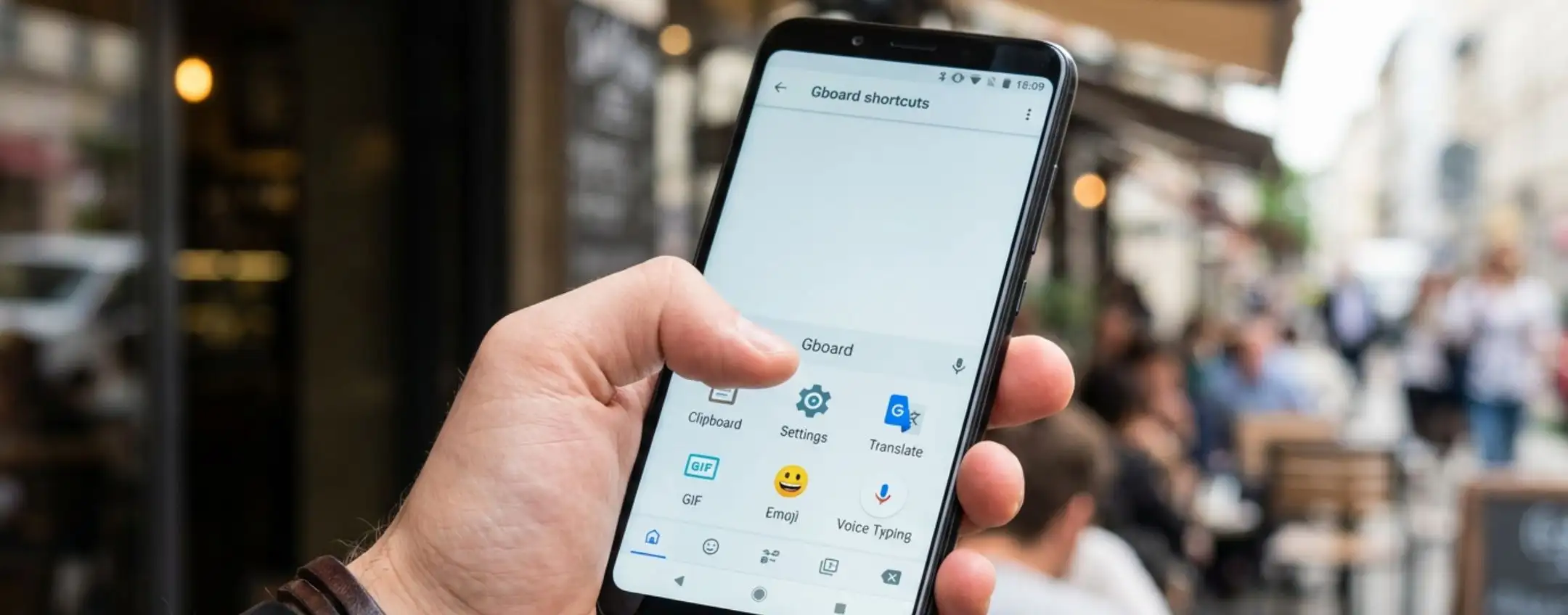 Gboard, nuovo design con Material 3 con meno scorciatoie visibili