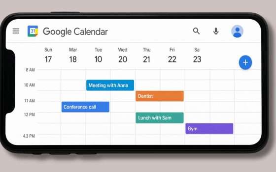 Google Calendar, Gemini può creare eventi da più calendari