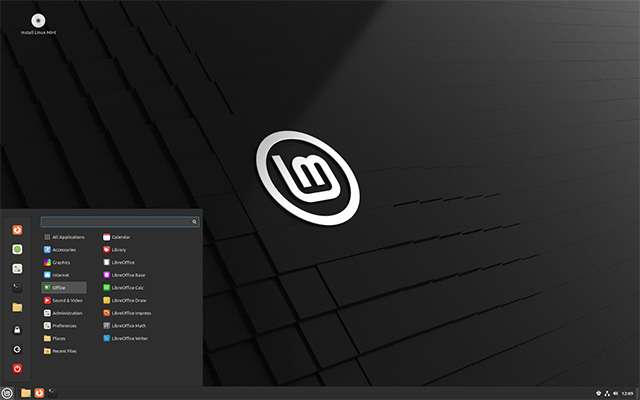 Linux Mint con ambiente desktop Cinnamon