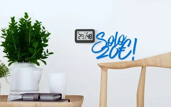 Mini Termometro Igrometro: 4 pezzi a soli 14€ su Amazon