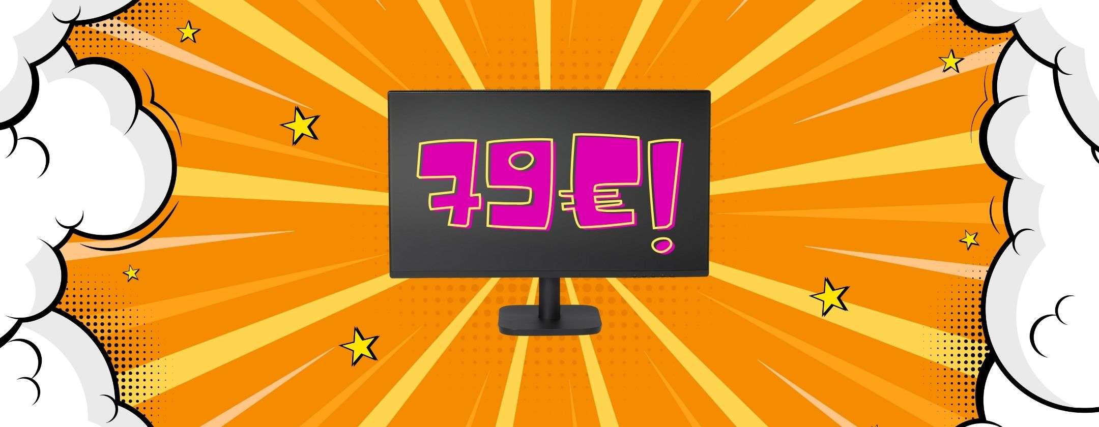 Monitor Computer 120Hz a soli 79€ su Amazon? Follia pura e acquisto immediato