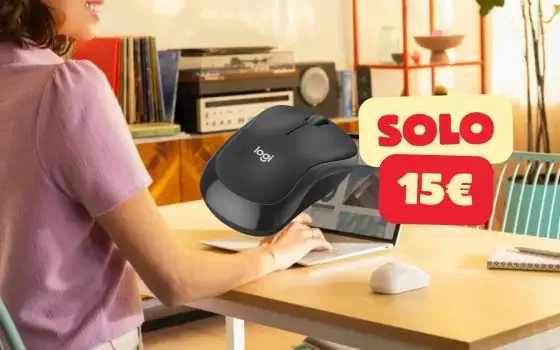 Mouse Logitech Ultra Preciso, Silenzioso e Ambidestro a soli 15€ su Amazon