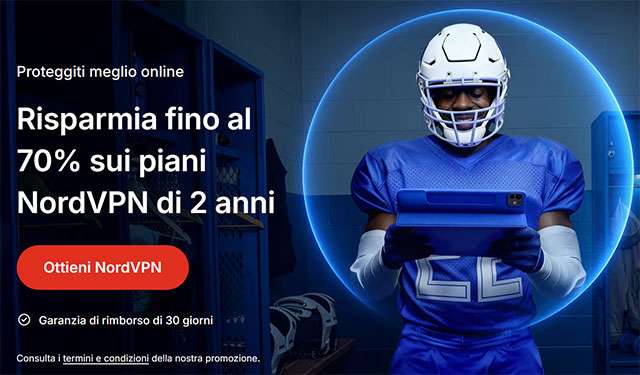 La nuova promozione di NordVPN