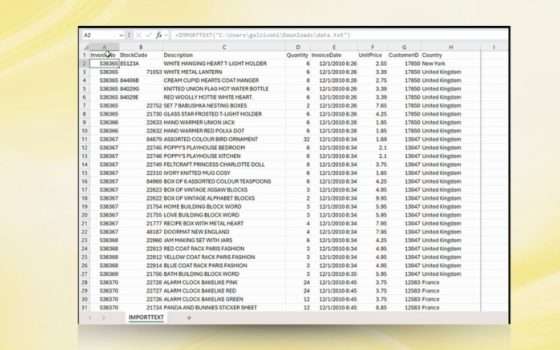 Excel importa  file CSV e TXT senza Power Query, finalmente!