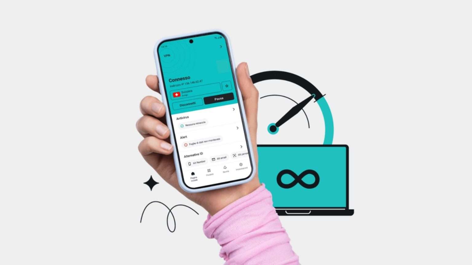 Anteprima: Surfshark è in offerta: VPN illimitata ora a meno di 2,5 euro al mese al mese