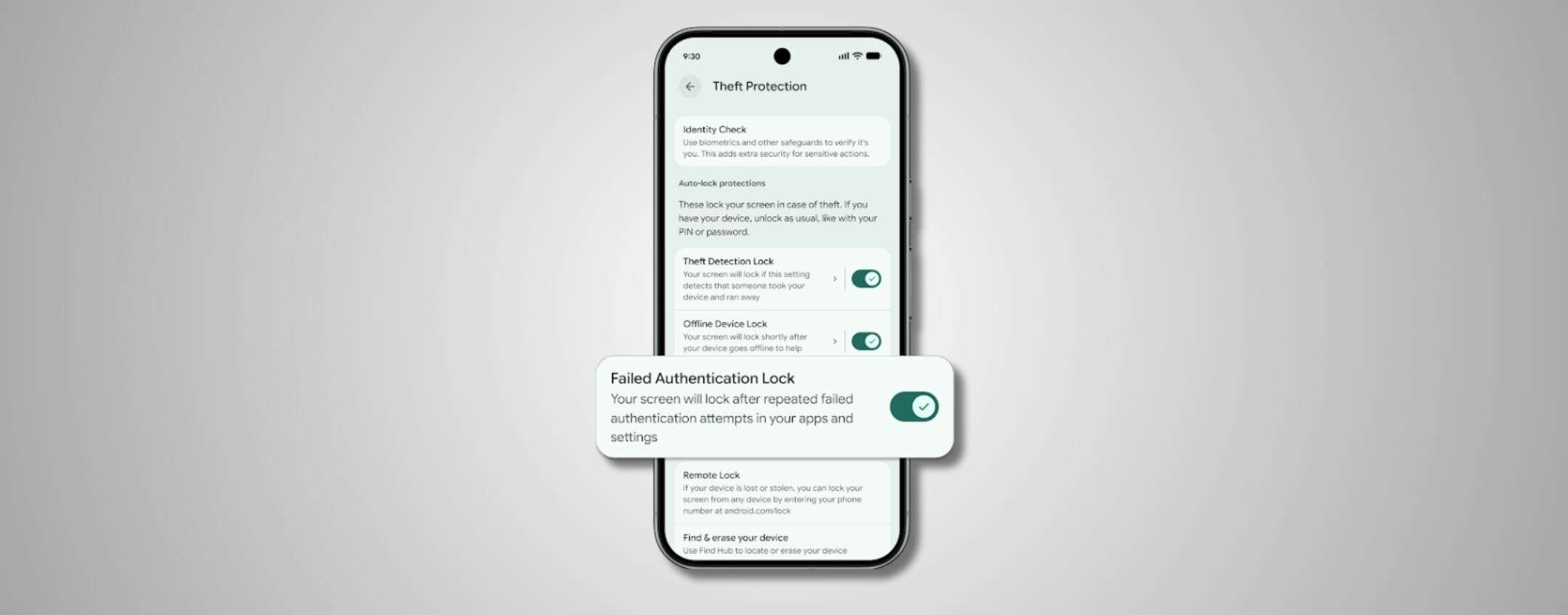 Android usa l’AI per rilevare furti e bloccarsi automaticamente