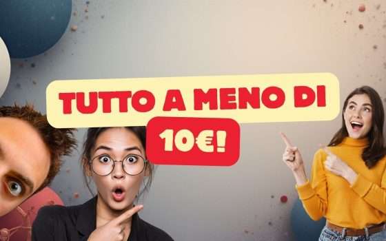 Tutti i prodotti più acquistati su Amazon a meno di 10€