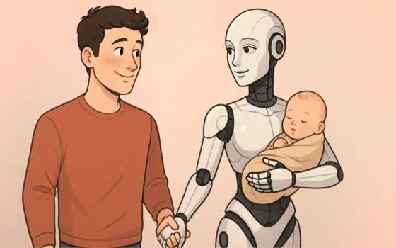 Vuole adottare dei figli con la fidanzata AI, ma dove siamo arrivati?