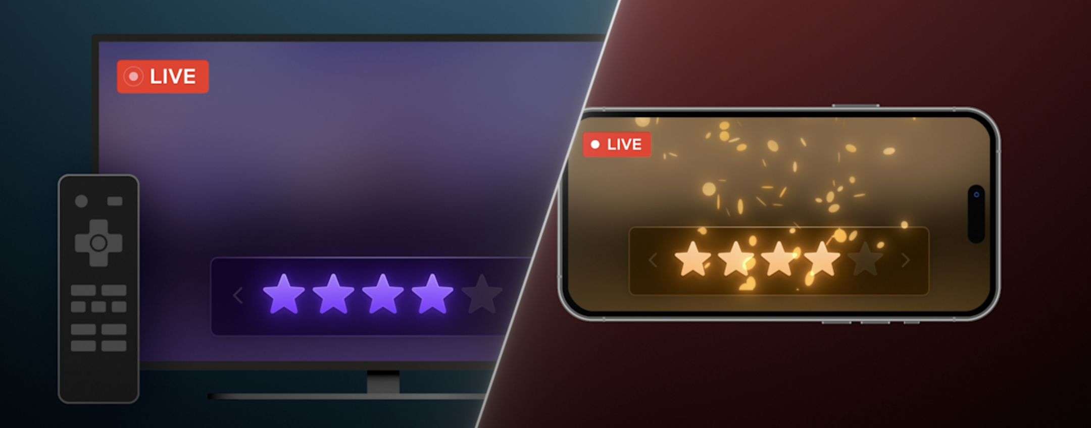 Su Netflix arriva il voto live