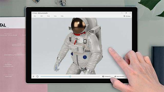 Il tool 3D Viewer di Microsoft