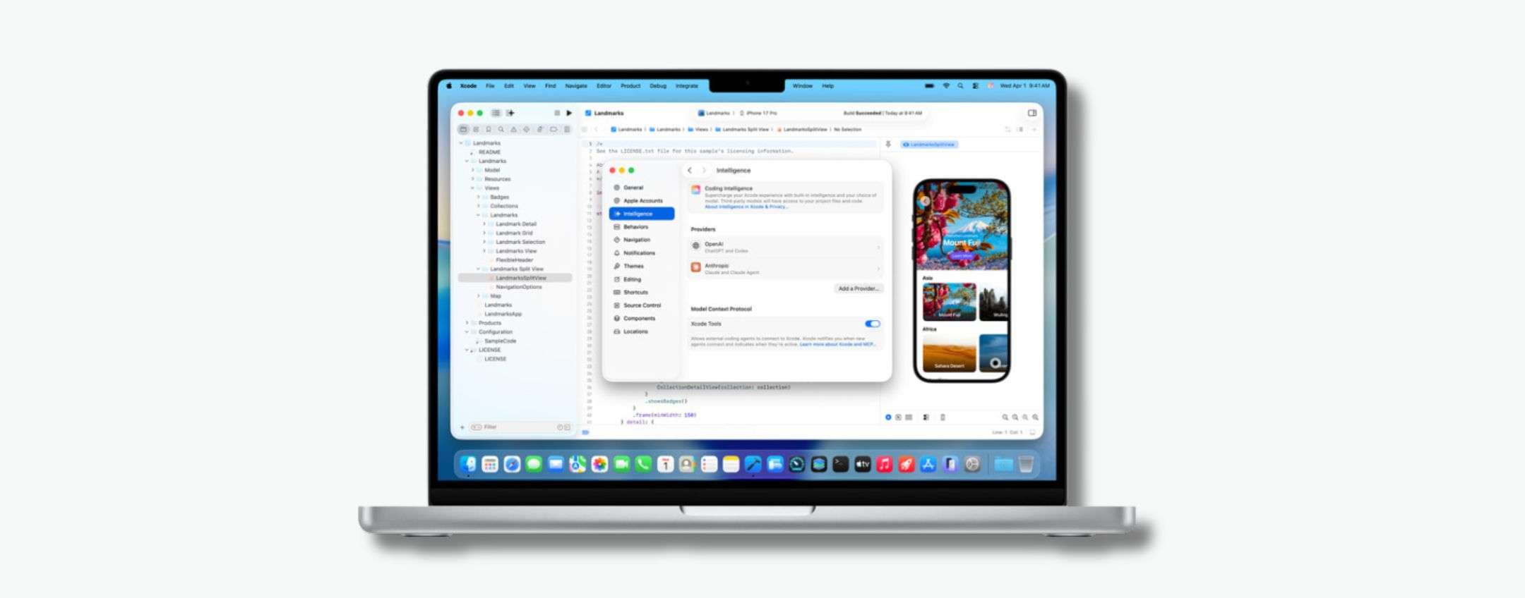 Xcode di Apple integra Claude e Codex di OpenAI