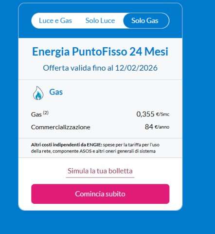 Energia PuntoFisso 24 mesi