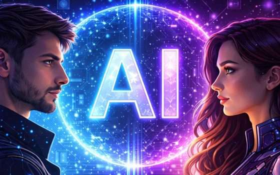 Più uomini che donne usano l'AI