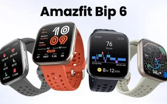 Amazfit Bip 6: display AMOLED da 1,97