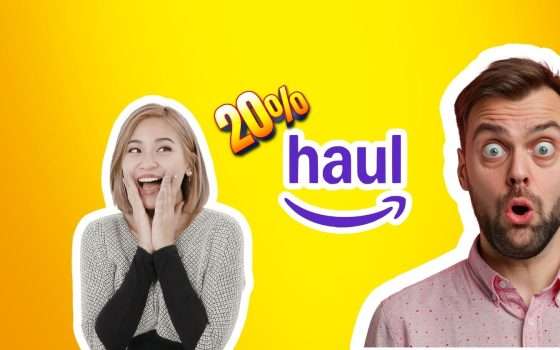 Amazon Haul: acquista 2 articoli e ottieni -20% con il Coupon