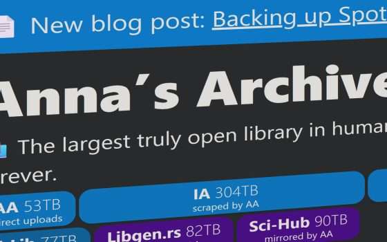 Anna's Archive in Groenlandia: chiuso un altro dominio