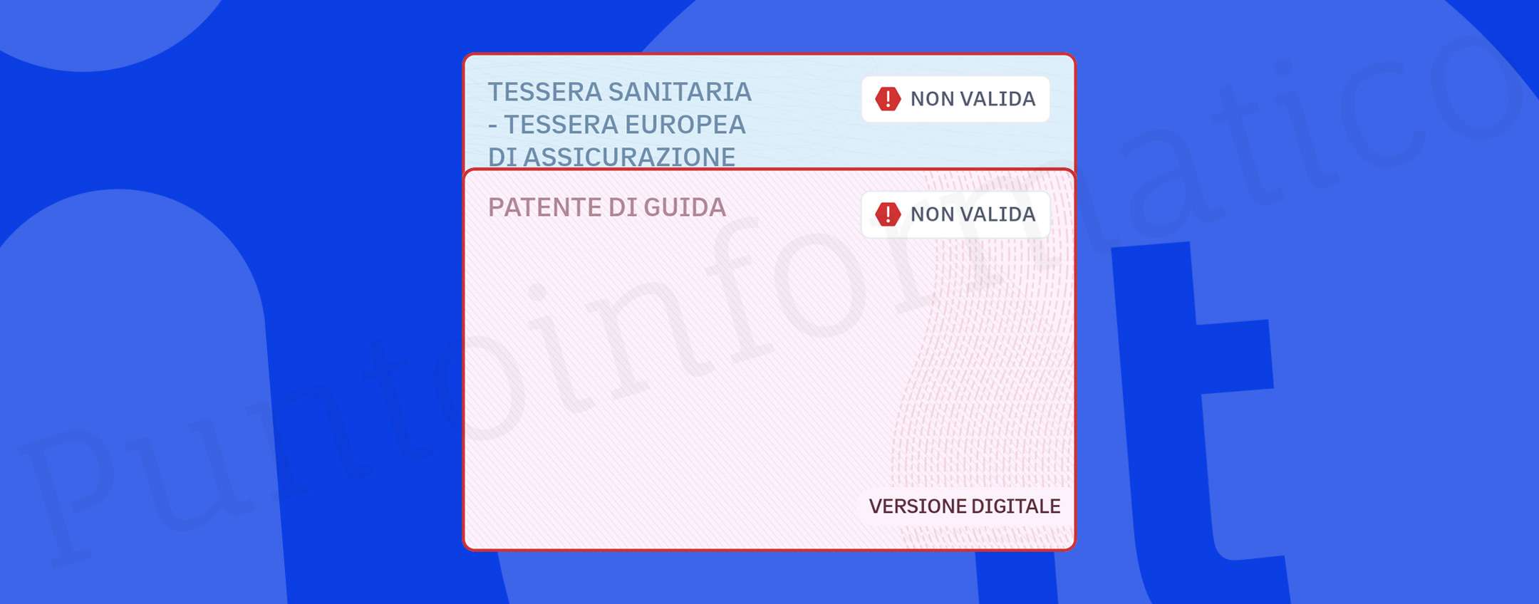 App IO, documenti non validi