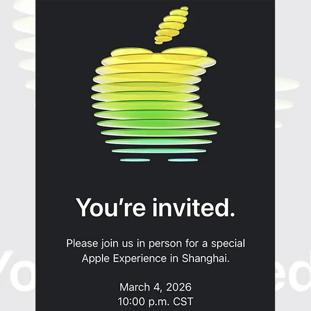 L'invito di Apple per l'evento del 4 marzo