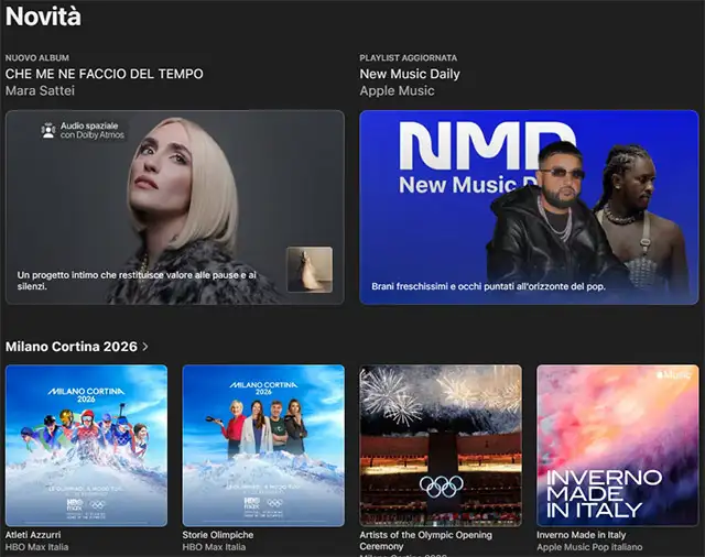 Le novità in streaming su Apple Music