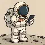 E se gli astronauti portano lo smartphone sulla Luna?