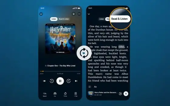 Audible sincronizza ebook e audiolibri: si legge e si ascolta insieme