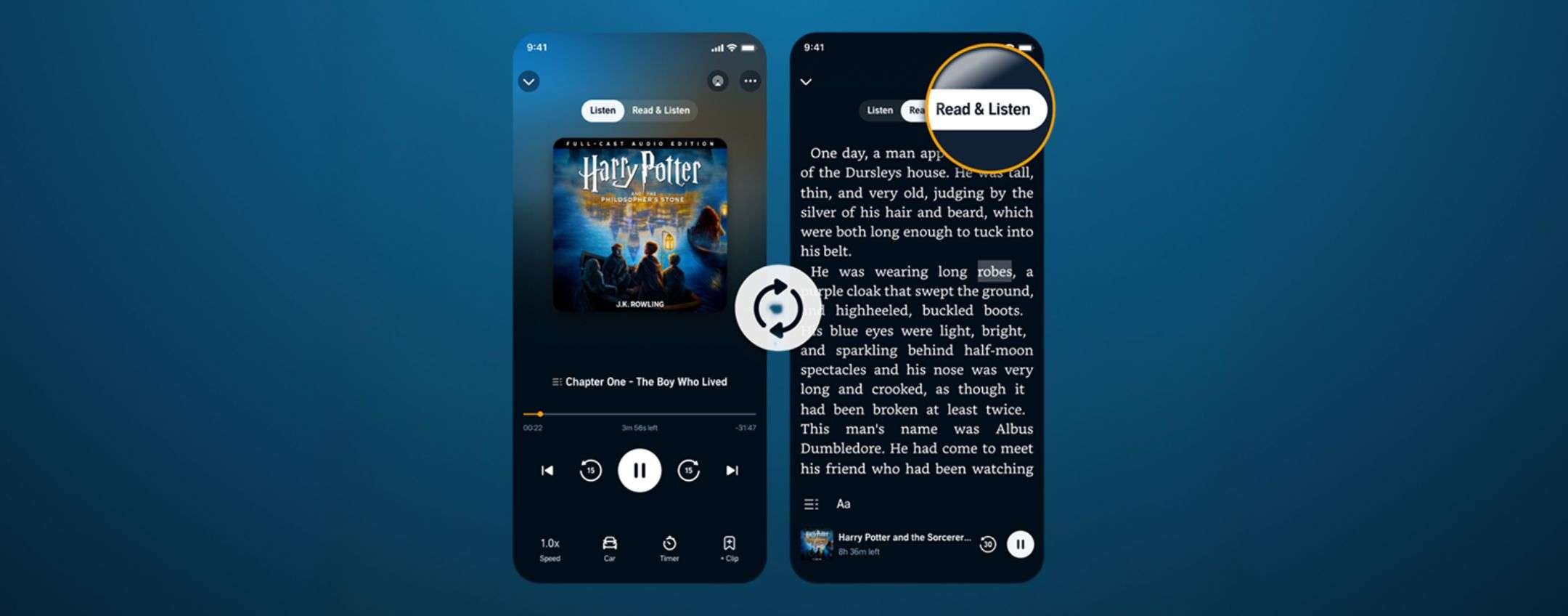 Audible sincronizza ebook e audiolibri