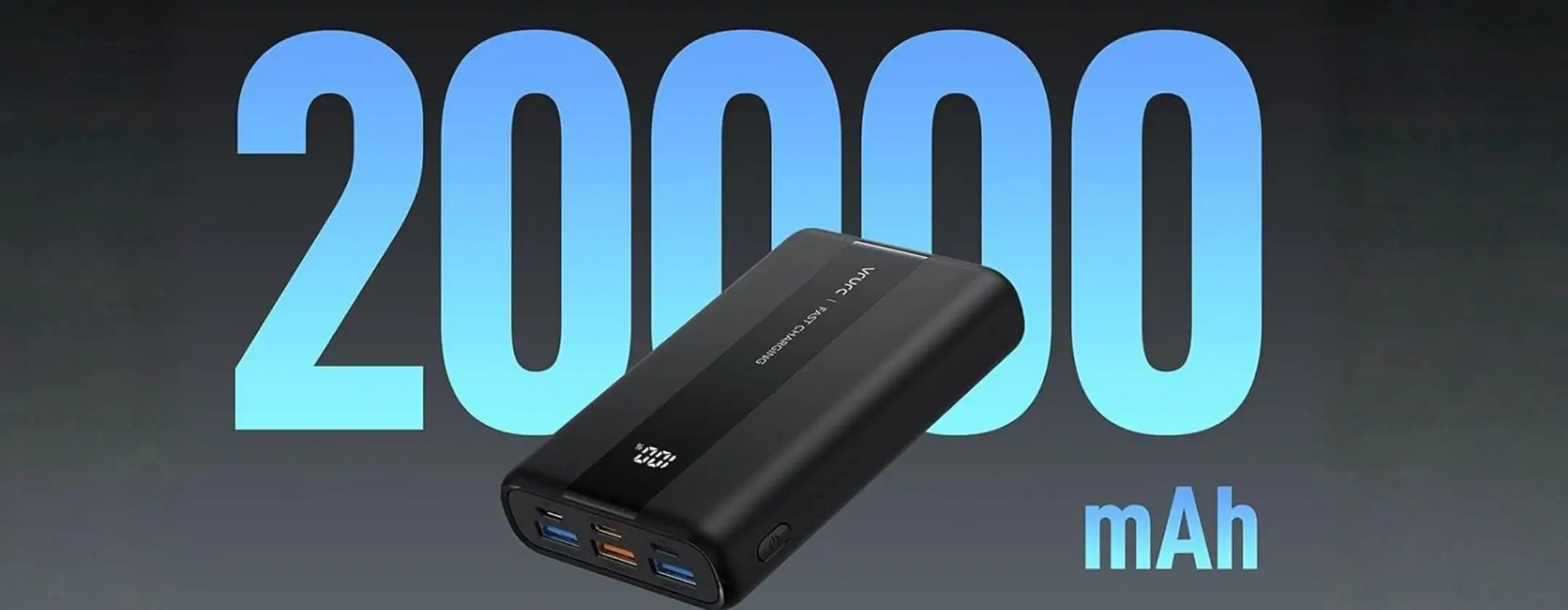 Batteria scarica quando sei fuori casa? Risolvi con questo Power Bank a soli 24€