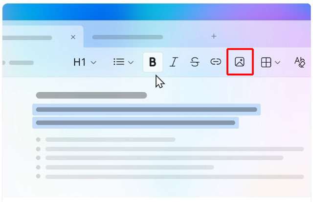 Il supporto alle immagini presto nel Blocco note su Windows 11