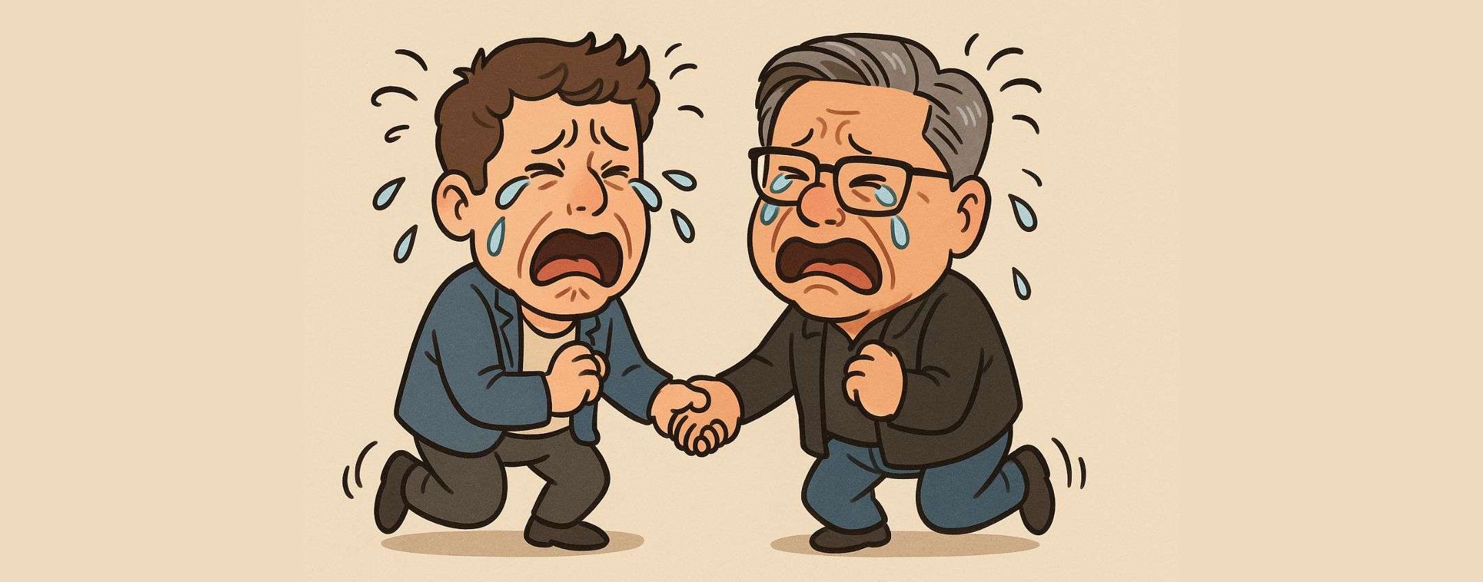 Jensen Huang e Sam Altman offesi dalle critiche all'AI