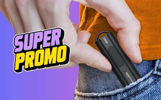 Chiavetta USB 128GB Amazon a prezzo da urlo!