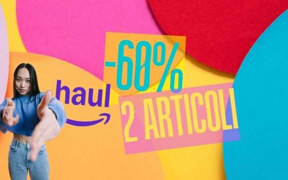 Compri 2 articoli e ottieni il 60% di sconto sui più venduti con Amazon Haul