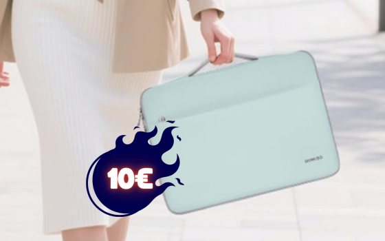 Tutti PAZZI per questa borsa laptop da 10€ su Amazon: anche per MacBook