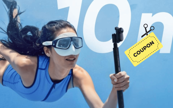 Insta360 GO 3S la action cam 4K pronta all'azione, -50€ con coupon Amazon