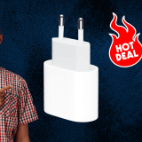 Alimentatore originale Apple con ricarica rapida 20W: in offerta Amazon