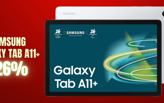 Samsung Galaxy Tab A11+ è il tablet Android giusto: offerta Amazon al TOP
