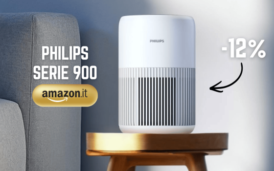 Aria pulita e sana grazie a Philips: il purificatore è in offerta Amazon