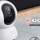 Tapo C220 è la telecamera WiFi che ruota 360°: casa sicura con neanche 50€