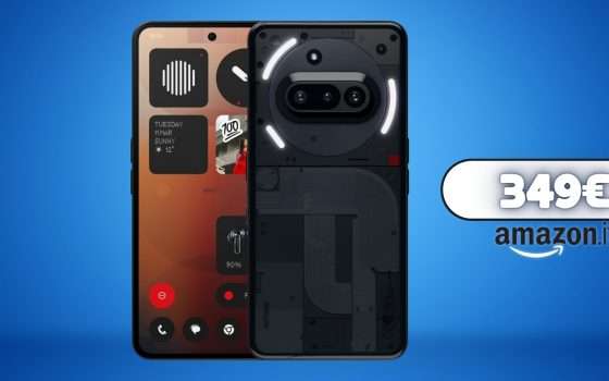 Nothing Phone (3a) è un grande smartphone a prezzo piccolo (Amazon)