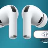AirPods Pro 3 a prezzo minimo: audio adattivo e rilevamento del battito