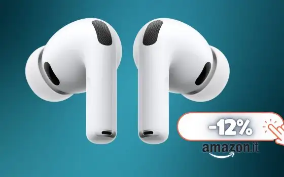AirPods Pro 3 a prezzo minimo: audio adattivo e rilevamento del battito