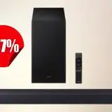 Soundbar Samsung con audio a 3.1 e surround incluso: REGALATA su Amazon