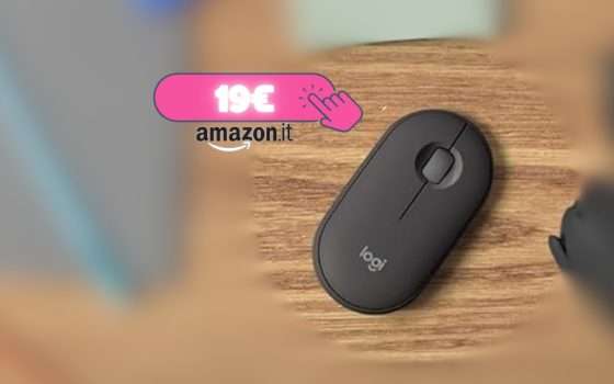 Logitech Pebble 2 è il mouse ideale se ti sposti: a soli 19€ su Amazon